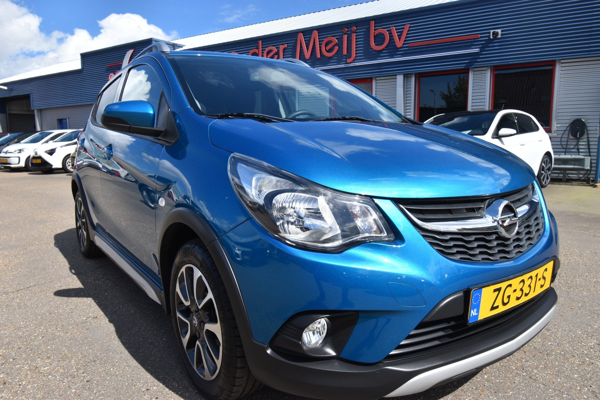 Opel KARL 1.0 Rocks Online Edition , NAVI , AIRCO , CR CONTR, Auto's, Voorwielaandrijving, 839 kg, Stof, Gebruikt