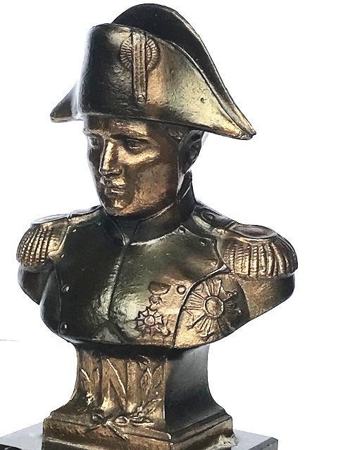 Napoleon Brons buste op marmeren sokkel✨😎💑🤗👌, Antiek en Kunst, Ophalen of Verzenden, Brons
