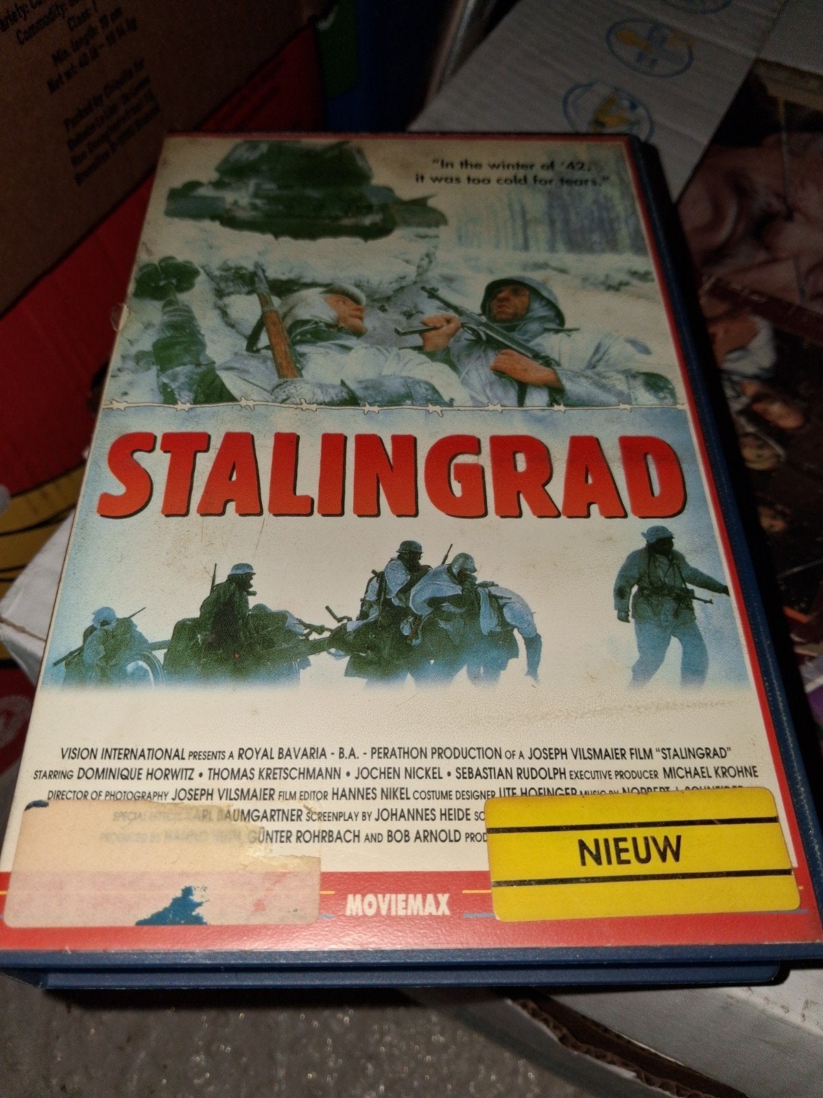 Vhs ex-rental  - Stalingrad, Cd's en Dvd's, VHS | Film, Vanaf 16 jaar, Ophalen of Verzenden, Gebruikt, Horror