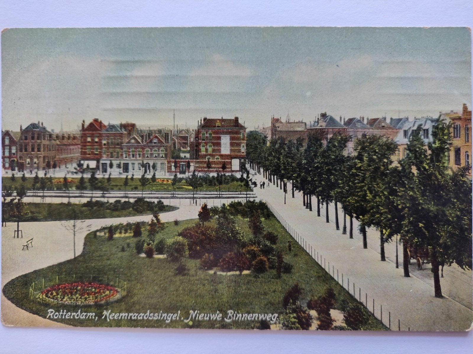 X2606 Rotterdam 1908 naar Rhoon Kasteel, Verzamelen, Ansichtkaarten | Nederland, Ophalen of Verzenden, Voor 1920, Zuid-Holland