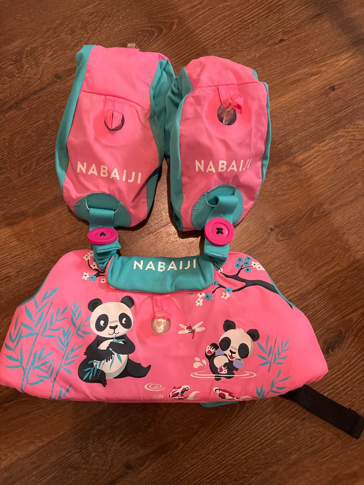 Zwemvest Decathlon Nabaiji met panda's, Ophalen of Verzenden, Gebruikt