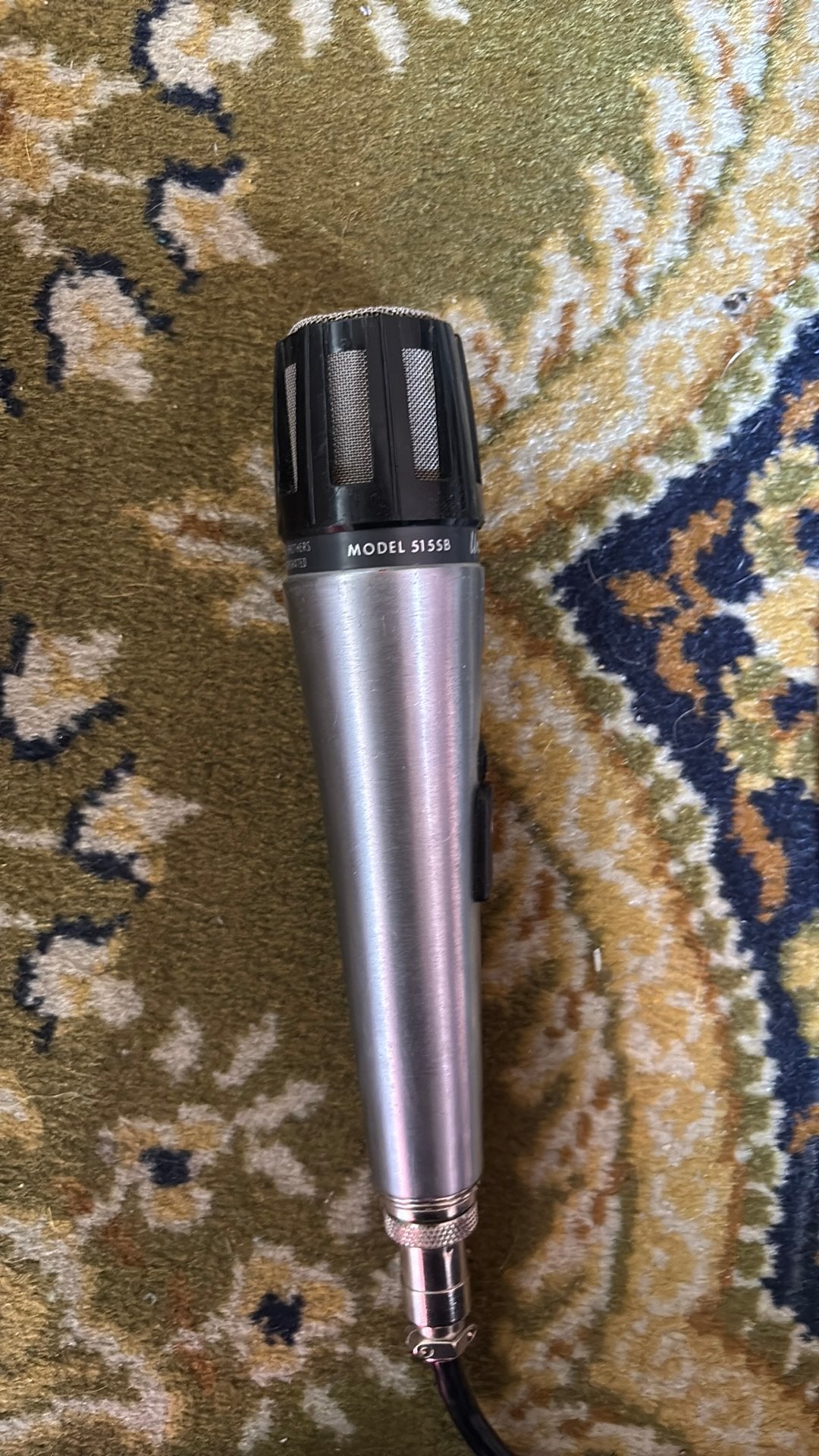Shure Model Unidyne B 515SB Microfoon - Vintage, Ophalen of Verzenden, Gebruikt, Zangmicrofoon