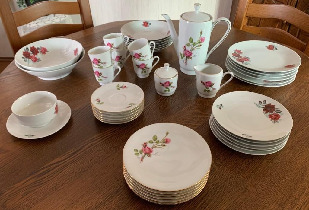Schaller Bavaria servies, Ophalen
