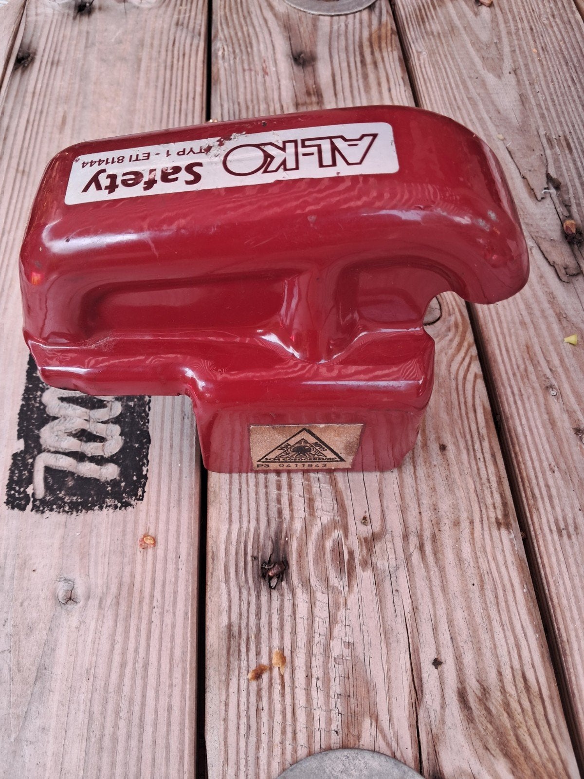 AL-KO Safety koppeling slot voor aanhanger/caravan, Ophalen of Verzenden, Gebruikt