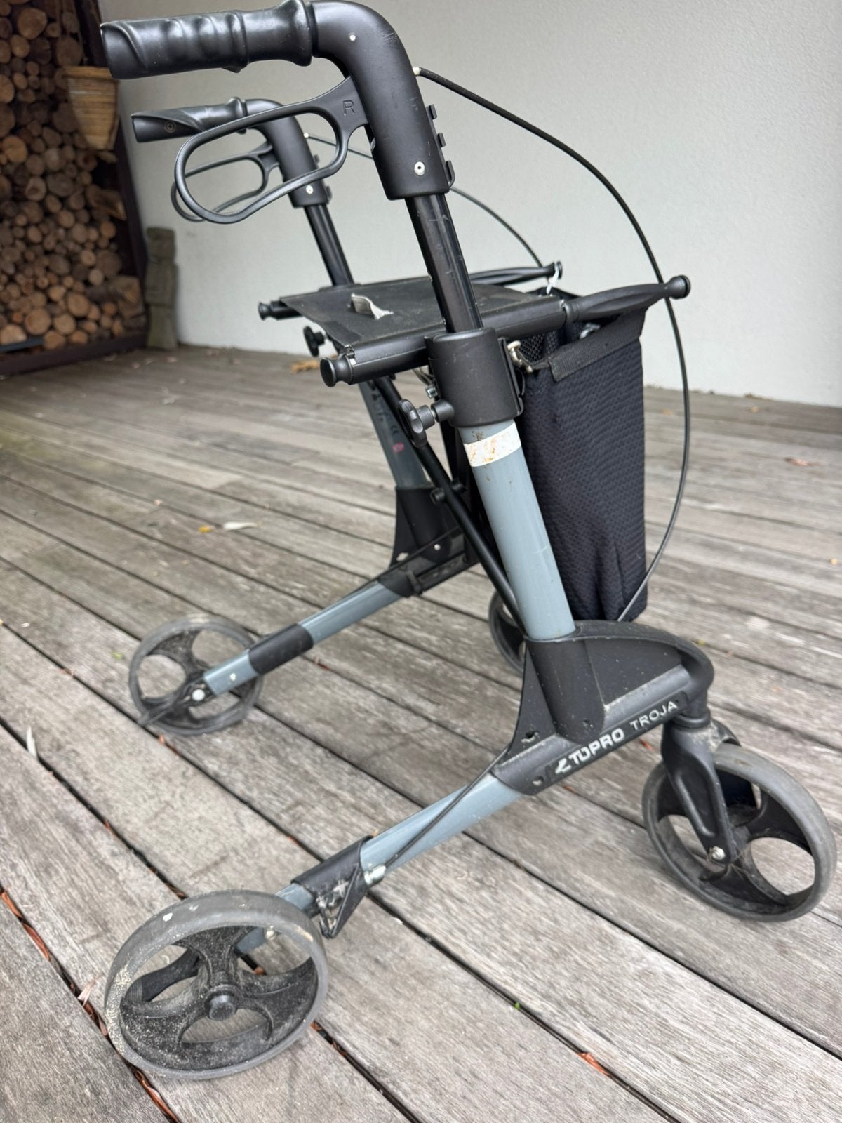 Rollator, Ophalen, Opvouwbaar, Gebruikt