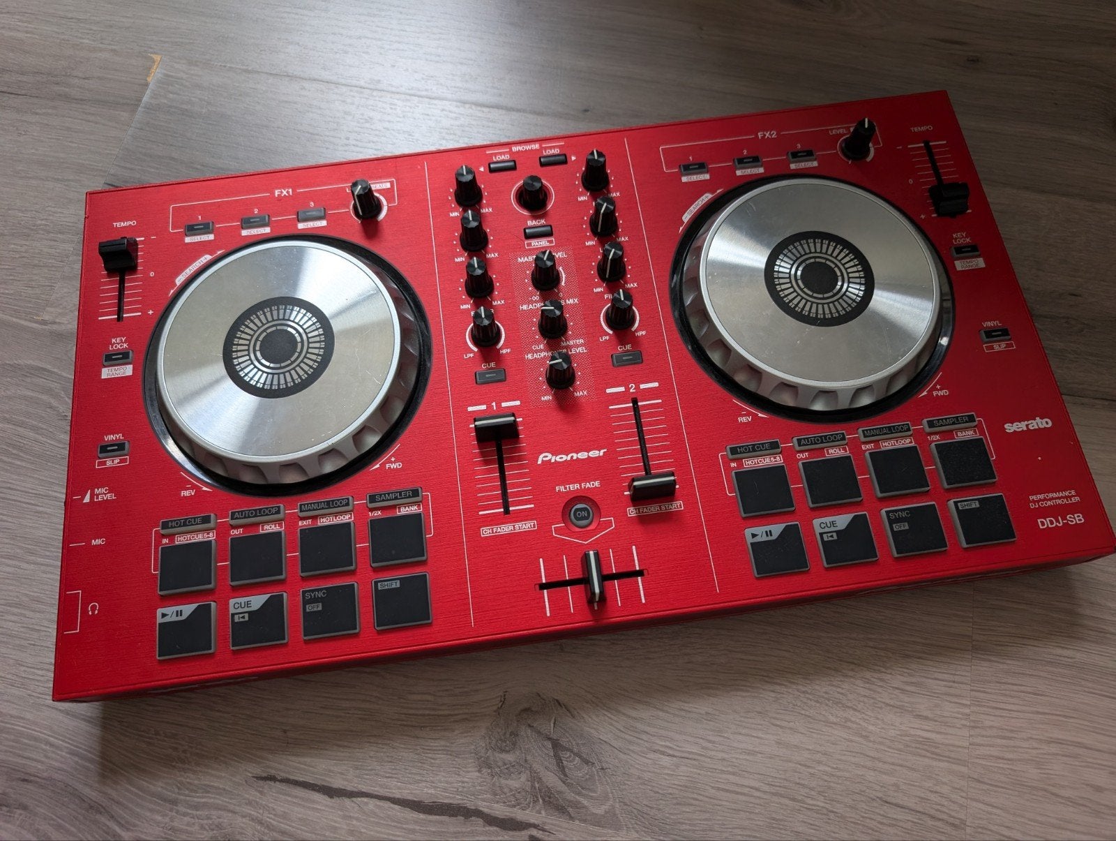 Pioneer DDJ-SB DJ Controller Rood, Ophalen, Gebruikt, Dj-set, Pioneer
