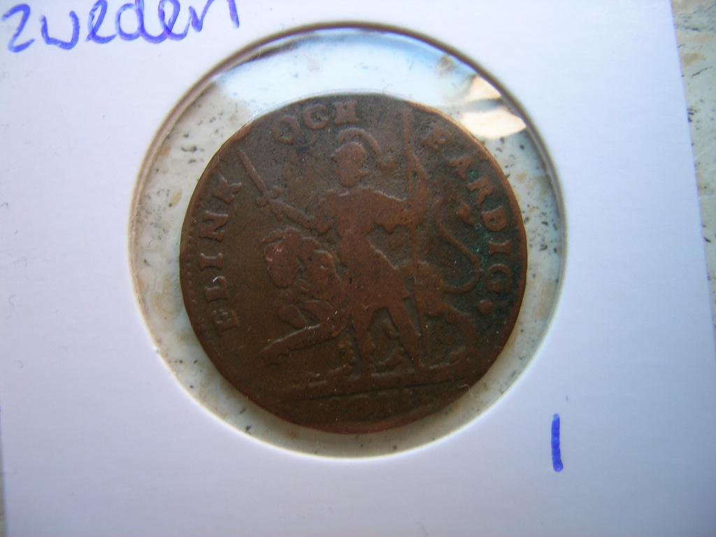 Daler 1718 Zweden, Ophalen of Verzenden, Overige landen, Losse munt