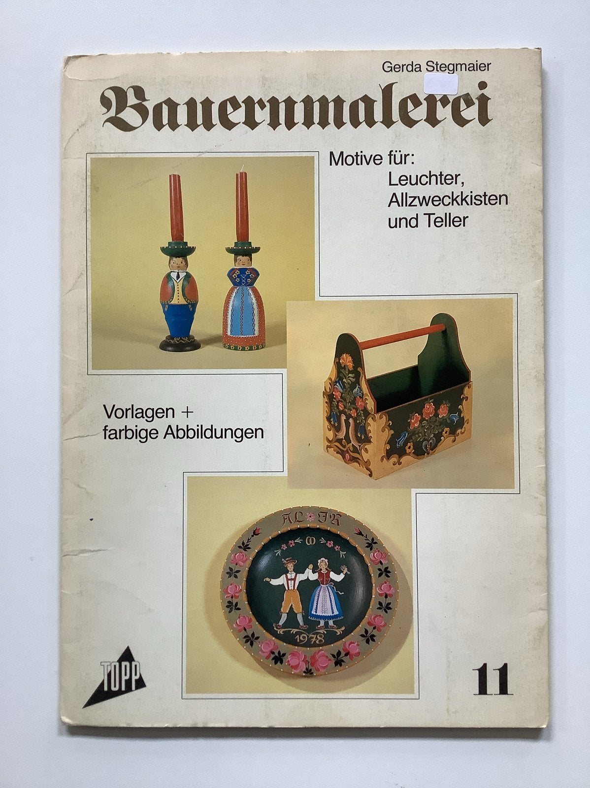 Bauernmalerei: Motieven voor Leuchter, Allzweckkisten en Tel, Ophalen of Verzenden