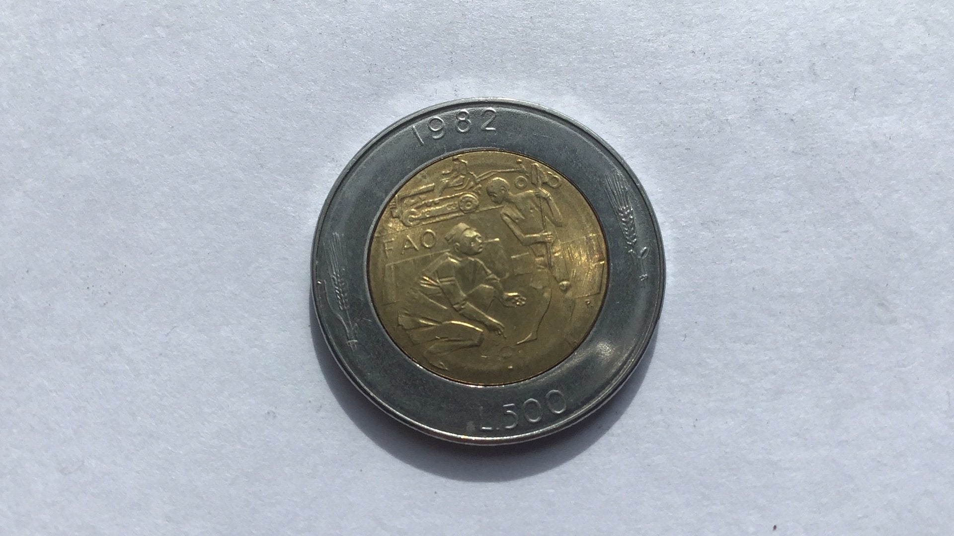 San Marino 500 lire 1982., Ophalen of Verzenden, Overige landen
