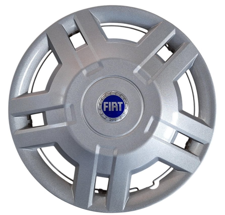 Wieldoppen Fiat Ducato blauw 15 inch (set van 4 stuks), Ophalen of Verzenden, Nieuw