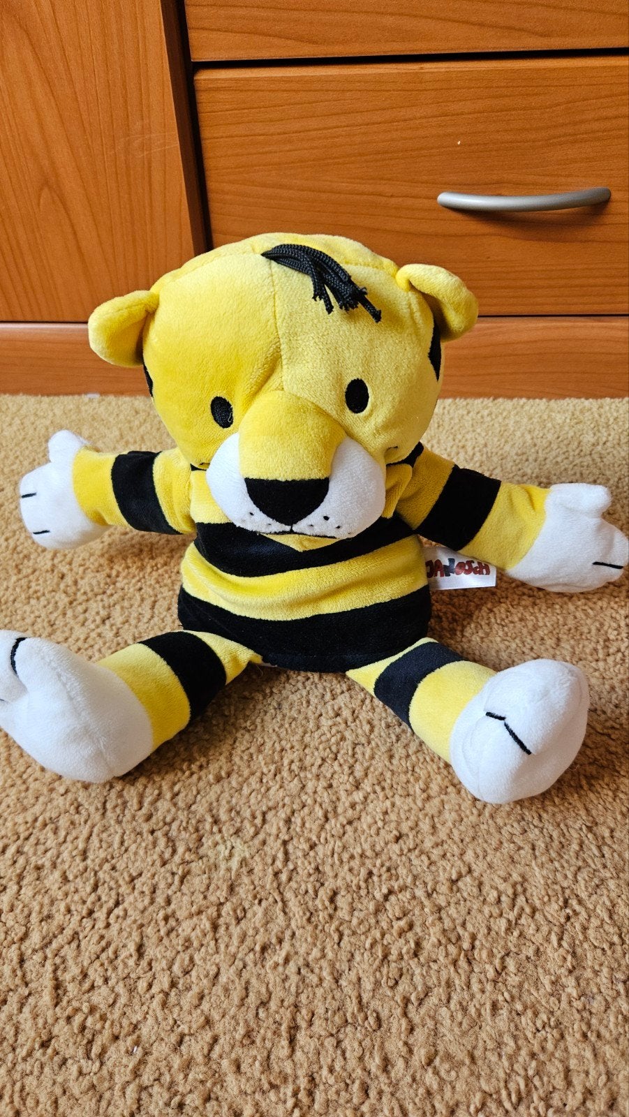Heunec Janosch Tijger handpop, Ophalen of Verzenden, Overige typen