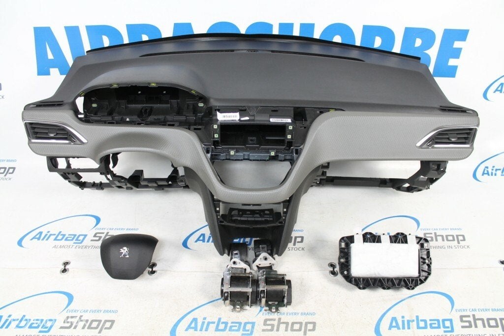 Airbag set - Dashboard grijs carbon Peugeot 208 (2012-2019)