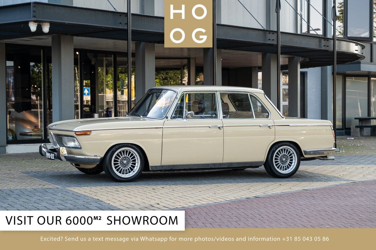 BMW 2000 Automatic (bj 1971, automaat), Auto's, Automaat, Stof, Gebruikt, Bruin
