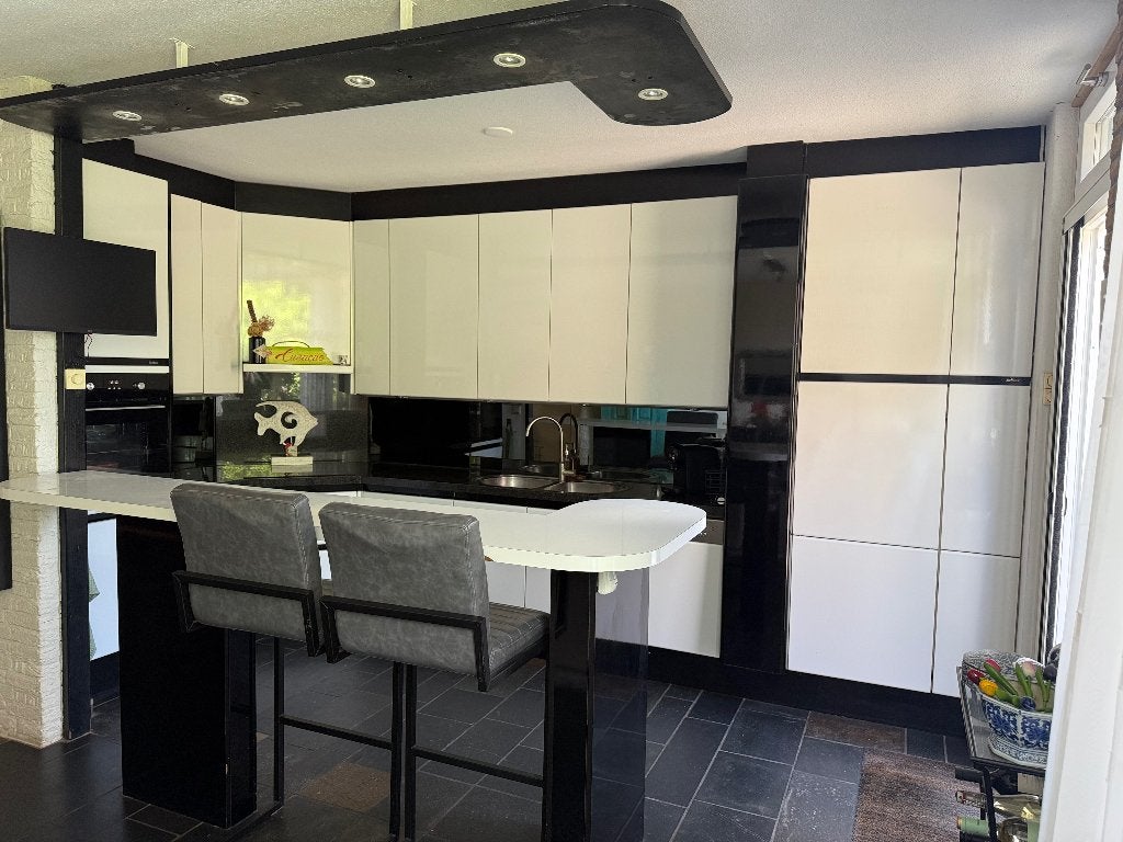 Siemetic keuken te koop, Huis en Inrichting, Ophalen, Gebruikt, Overige kleuren, Hoekkeuken