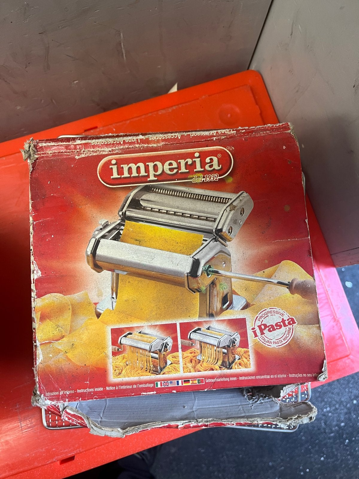 Imperia Pastamachine - Maak zelf heerlijke pasta!, Witgoed en Apparatuur, Keukenmixers, Ophalen, Gebruikt
