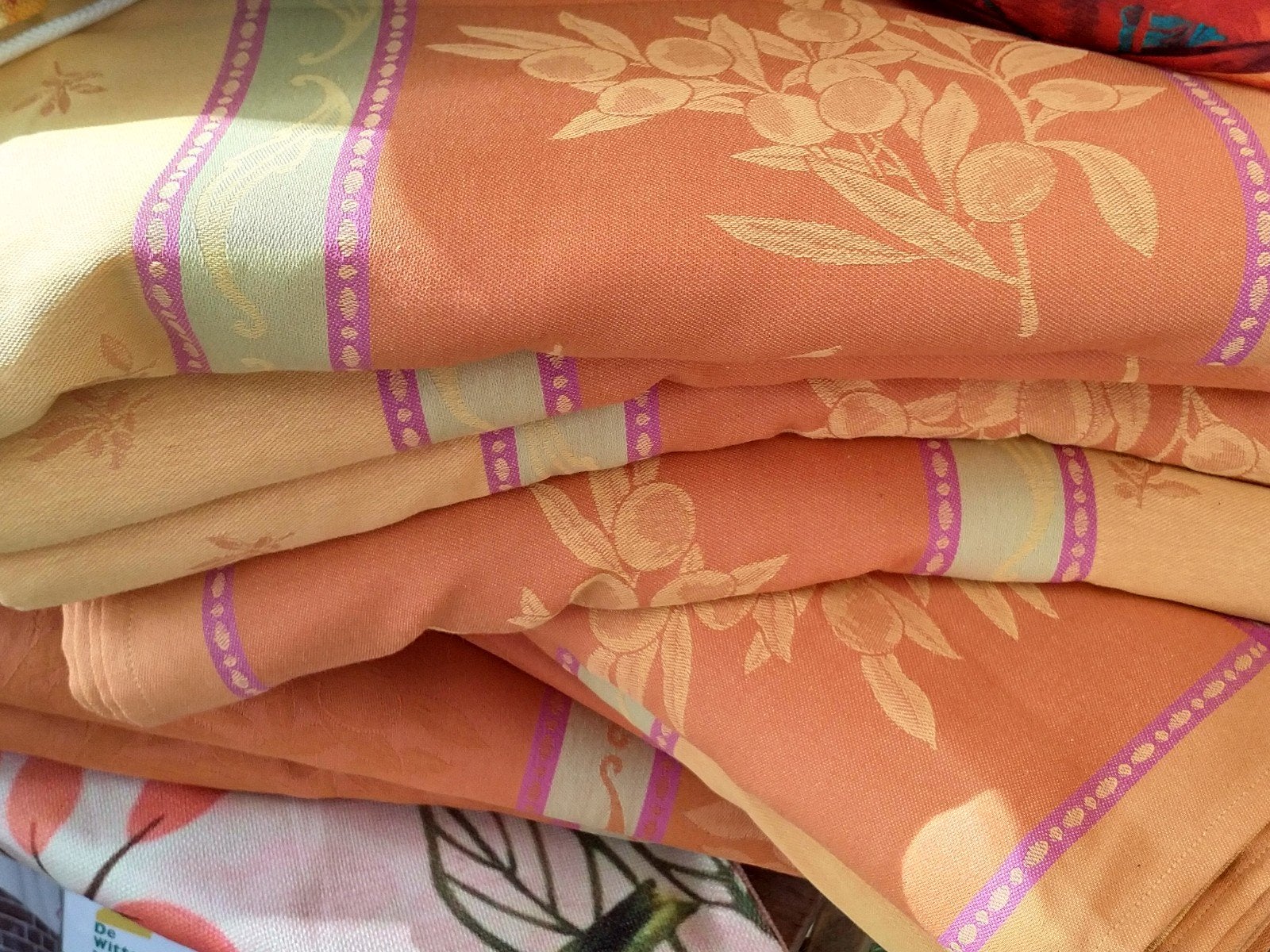 Nieuw Provençaals Jacquard Geweven Tafelkleed 240x160cm, Overige materialen, Geweven, Nieuw, Ophalen of Verzenden