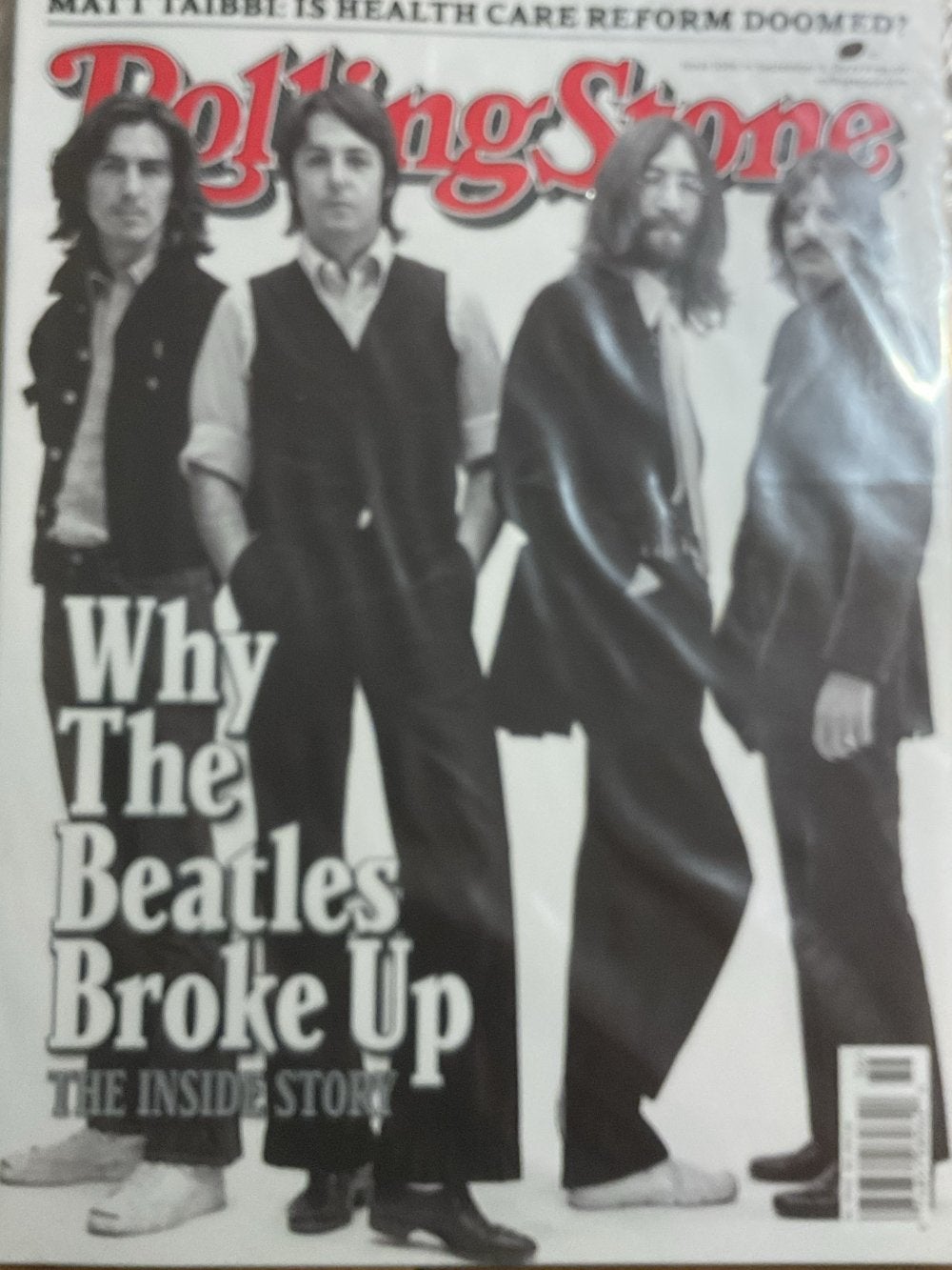 Rolling Stone Magazine: Why The Beatles Broke Up, Ophalen of Verzenden, Zo goed als nieuw, Muziek, Film of Tv