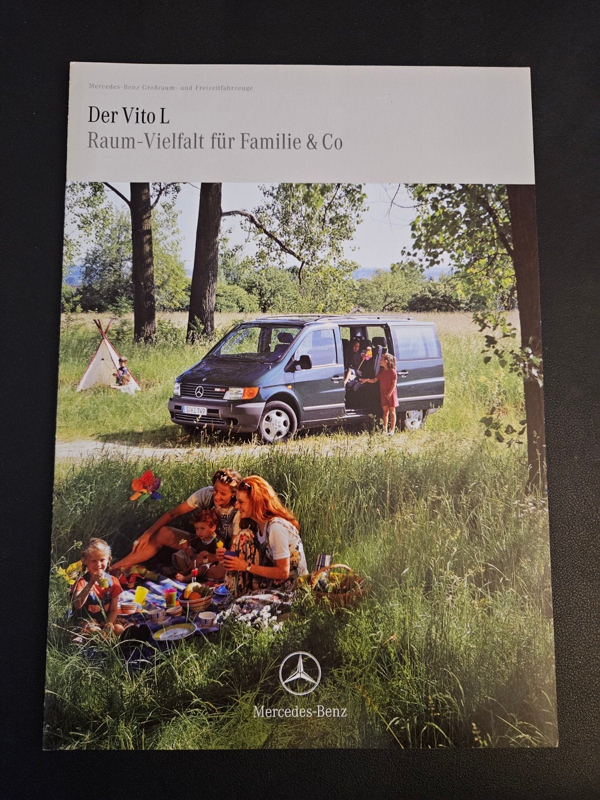 Brochure Mercedes-Benz Vito L 1999, Ophalen of Verzenden, Zo goed als nieuw, Mercedes