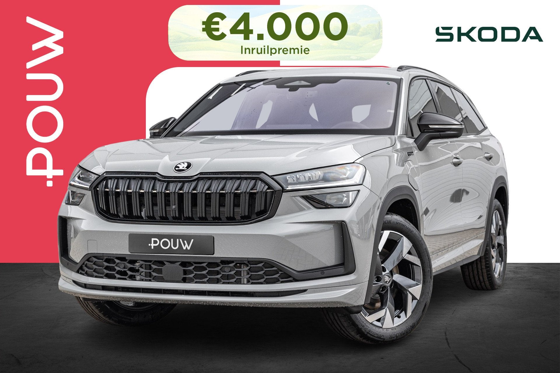 Skoda Kodiaq 1.5 TSI 204pk PHEV Sportline Business | Winter, Auto's, Skoda, 12 maanden, 1498 cc, 4 cilinders, 26 kWh