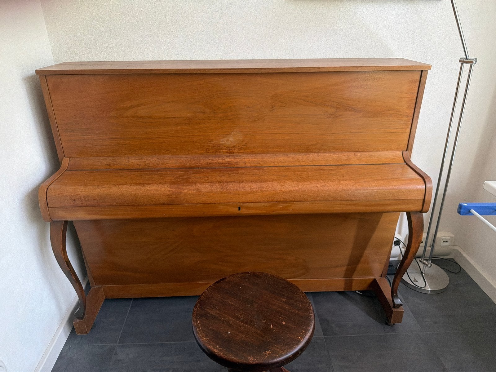 Geyer Piano - Klassiek Houten Model Gratis afhalen, Ophalen, Gebruikt, Bruin, Piano