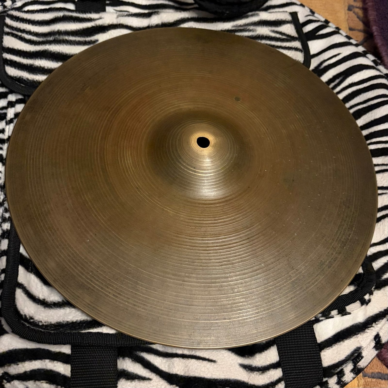 15" A Zildjian Hi-Hat Bottom Hollow Logo [1978–1982] 1464g, Muziek en Instrumenten, Gebruikt, Usa, Drums of Percussie, Ophalen of Verzenden