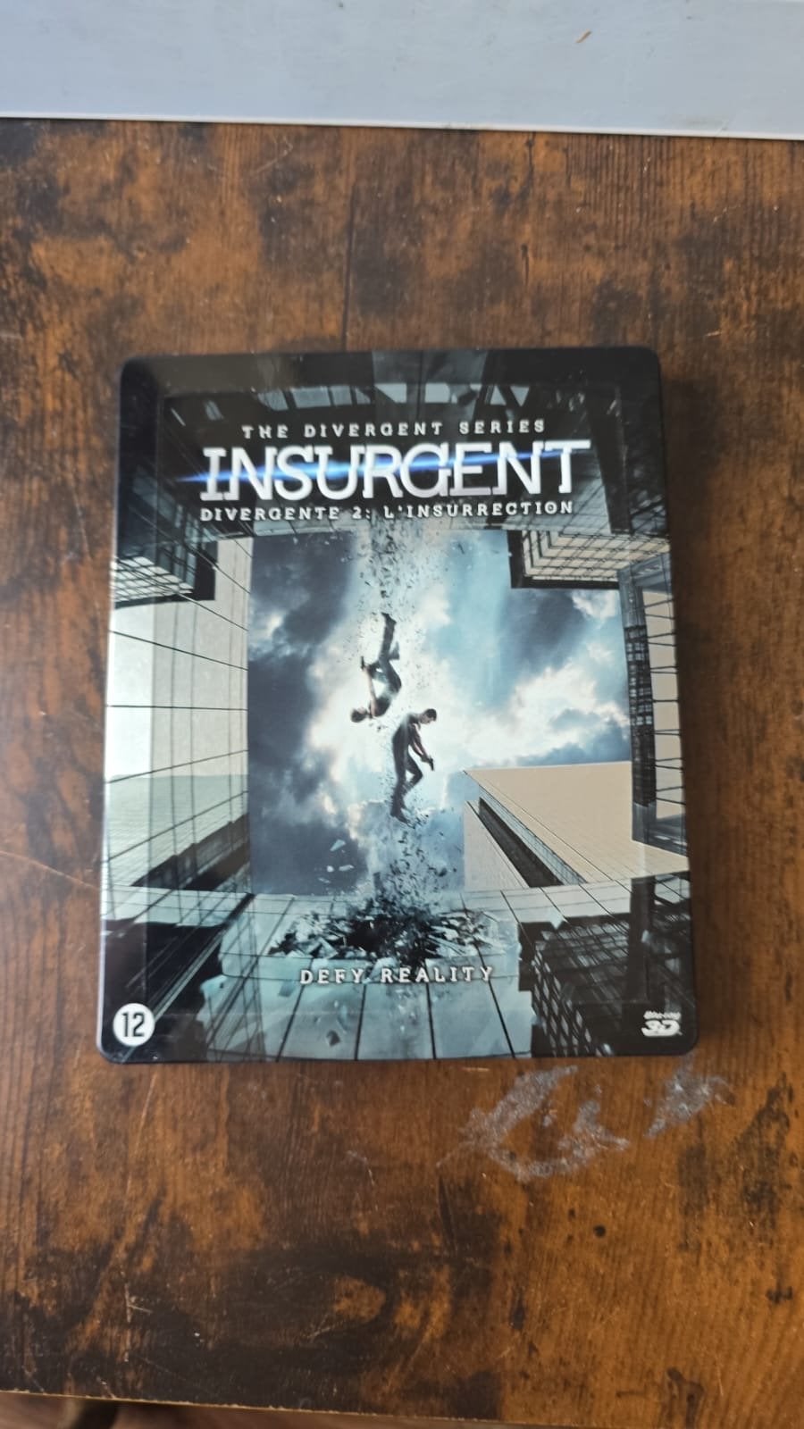 Insurgent (The Divergent Series) - Steelbook DVD, Ophalen of Verzenden, Gebruikt, Boxset