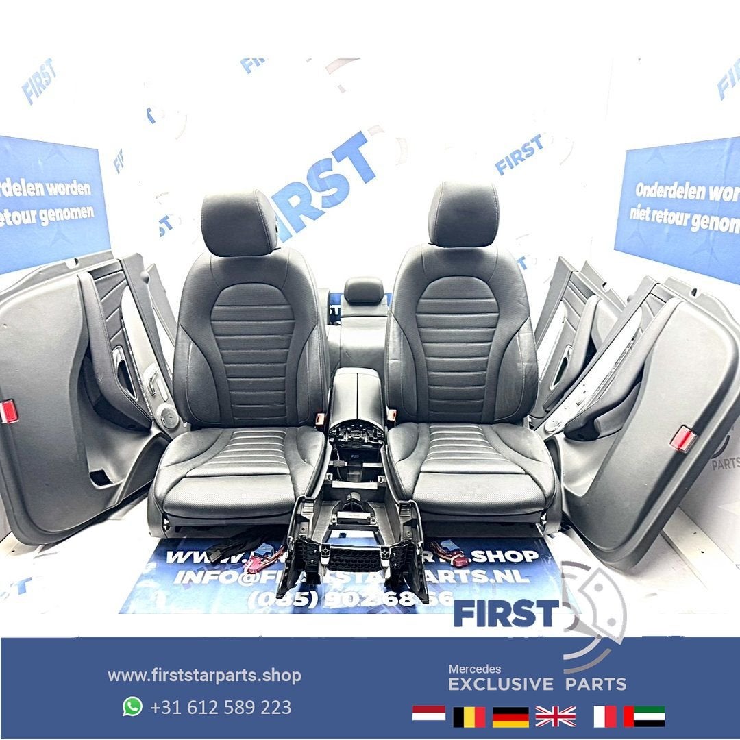 C253 GLC AMG STOELEN GLC43 GLC63 COMPLEET INTERIEUR ZWART LE, Auto-onderdelen, Interieur en Bekleding, Gebruikt, -, Ophalen of Verzenden