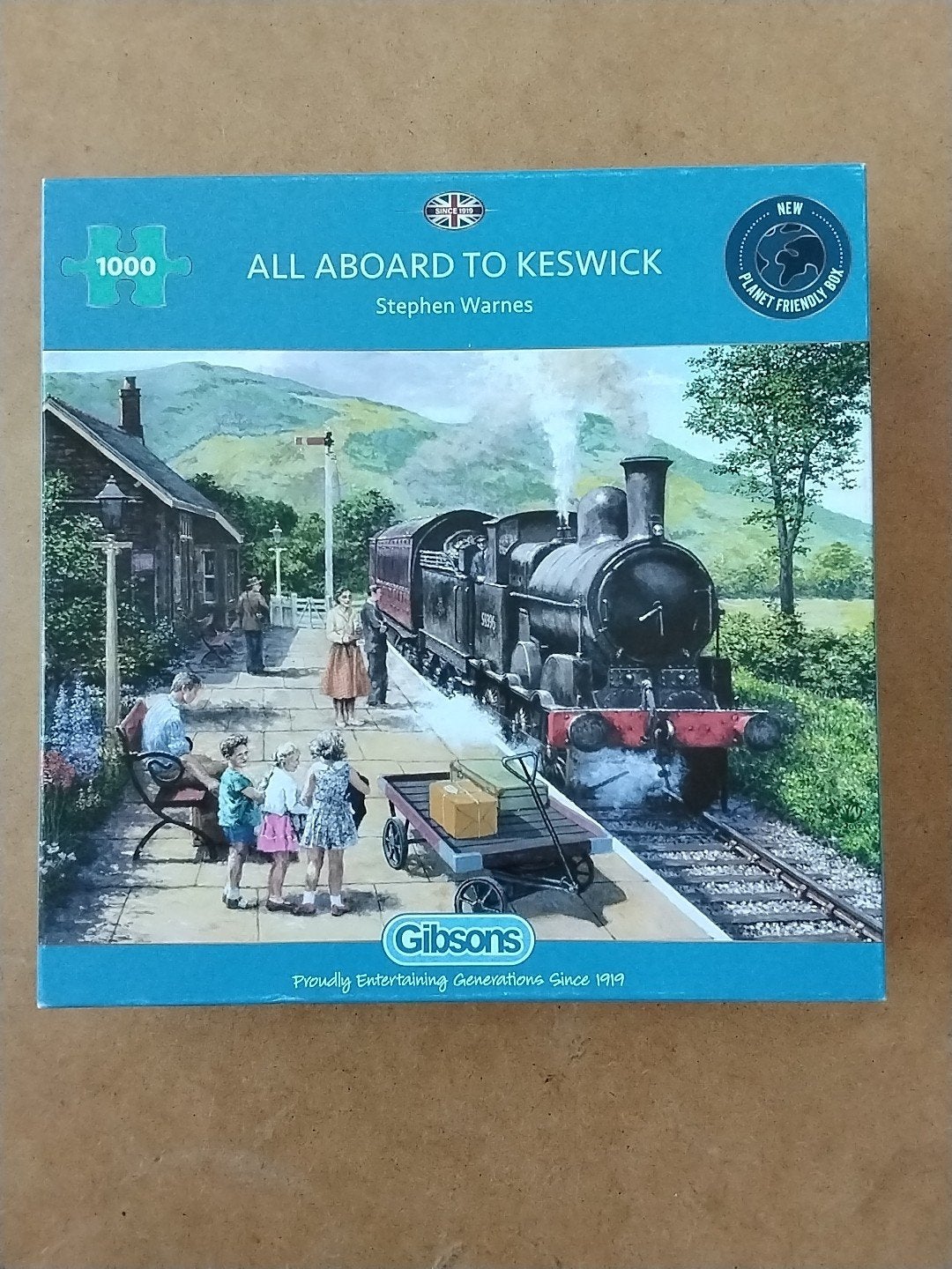 All aboard to Keswick van Gibsons, Ophalen of Verzenden, 500 t/m 1500 stukjes, Zo goed als nieuw