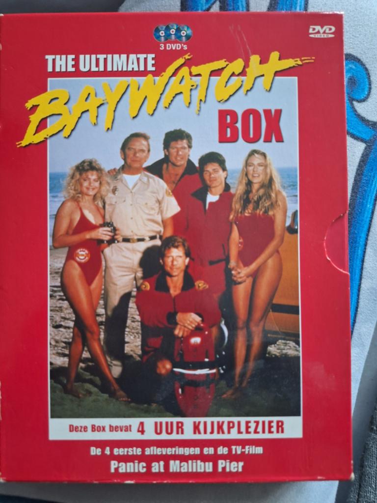 3 dvd box baywatch, Alle leeftijden, Ophalen of Verzenden, Gebruikt, Boxset