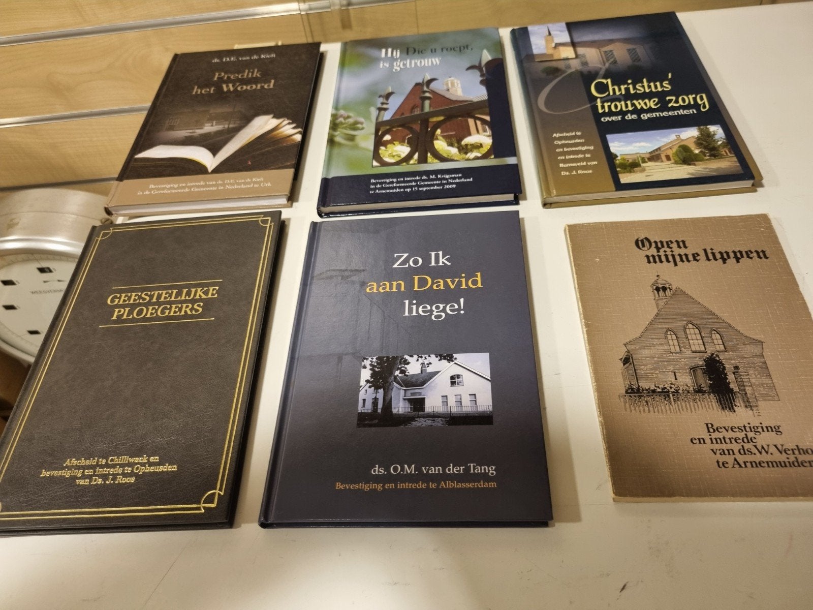 Pred. en kandidaten van de GGIN. Afscheids- en intreepreken., Ophalen of Verzenden, Gelezen, Christendom | Protestants