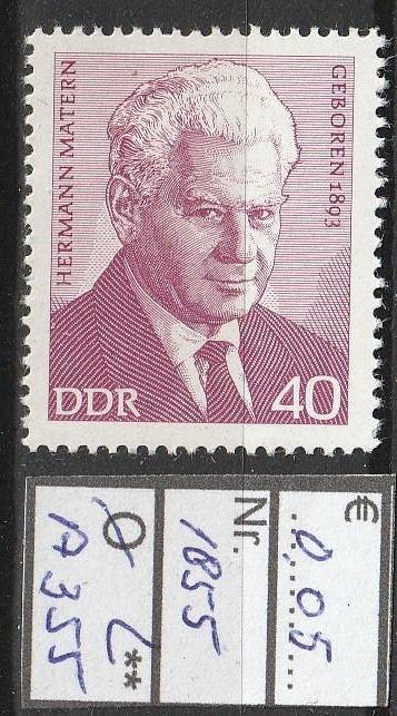 DDR Persoonlijkheden Michel 1855 Nr.A355p, Verzenden, DDR, Postfris