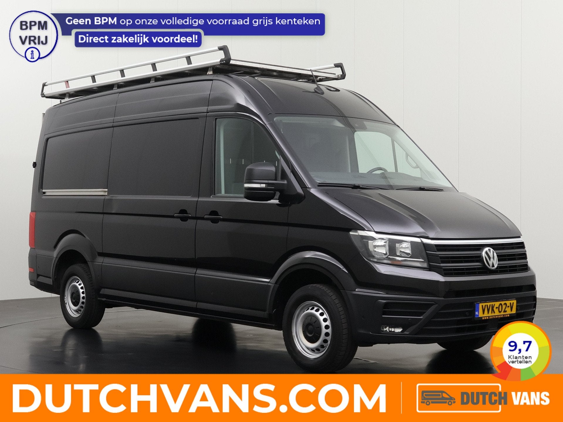 Volkswagen Crafter 2.0TDI 140PK DSG Automaat Executive+ L3H3, Auto's, Dealer onderhouden, Stof, Gebruikt, 4 cilinders