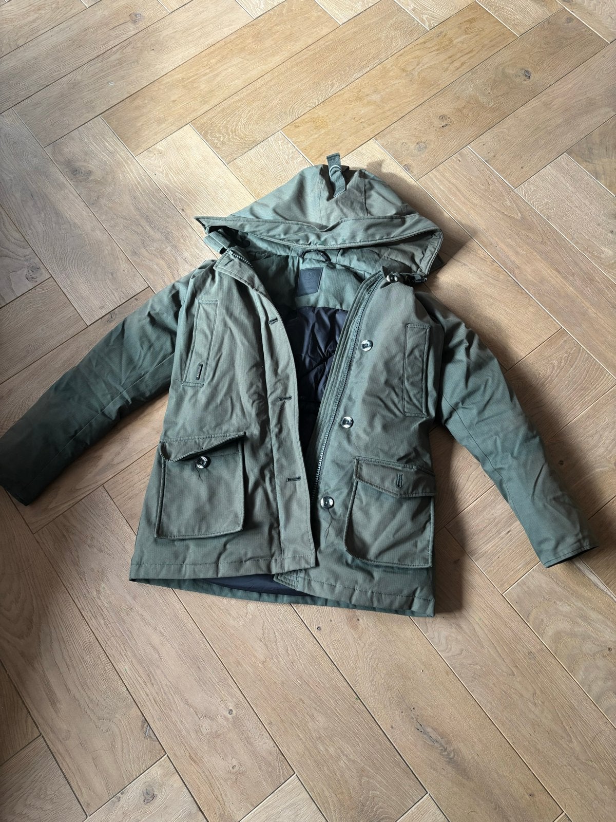 Leuke Airforce jas voor buitenspelen, Ophalen of Verzenden, Gebruikt, Meisje
