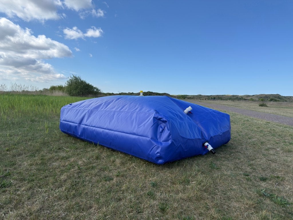 RainCapture Waterzak - 3000 liter - Waterbuffer, Tuin en Terras, Regentonnen, Ophalen, Kunststof, Met kraantje, 150 liter of meer