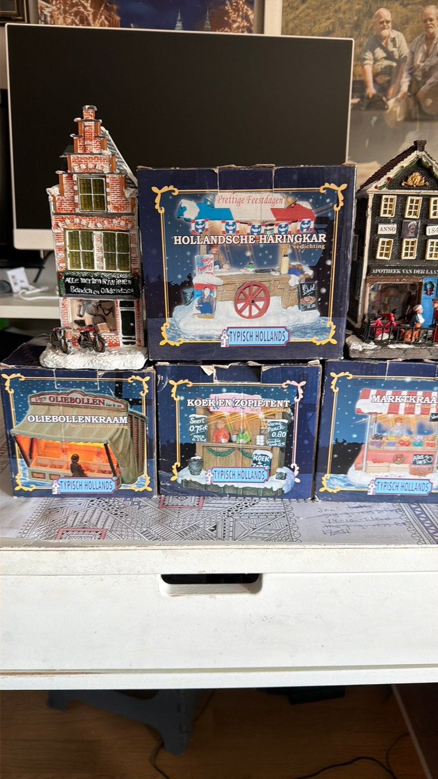 Typisch Hollands  6 collectors items verlicht, Ophalen of Verzenden, Zo goed als nieuw