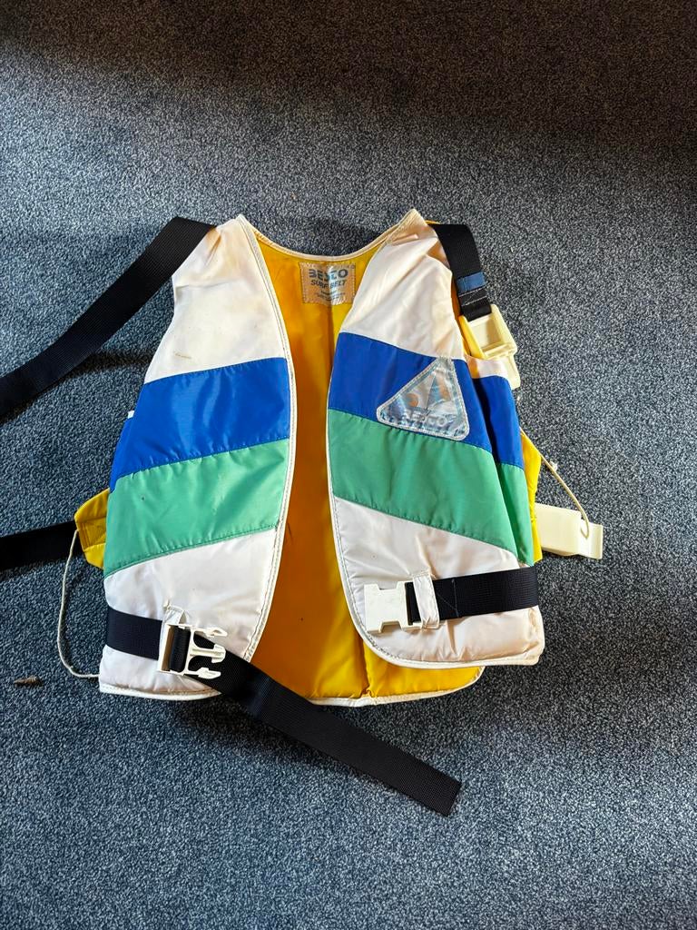 Vintage BESCO Surf Belt Zwemvest - maat xs, Ophalen of Verzenden, Gebruikt, Overige typen