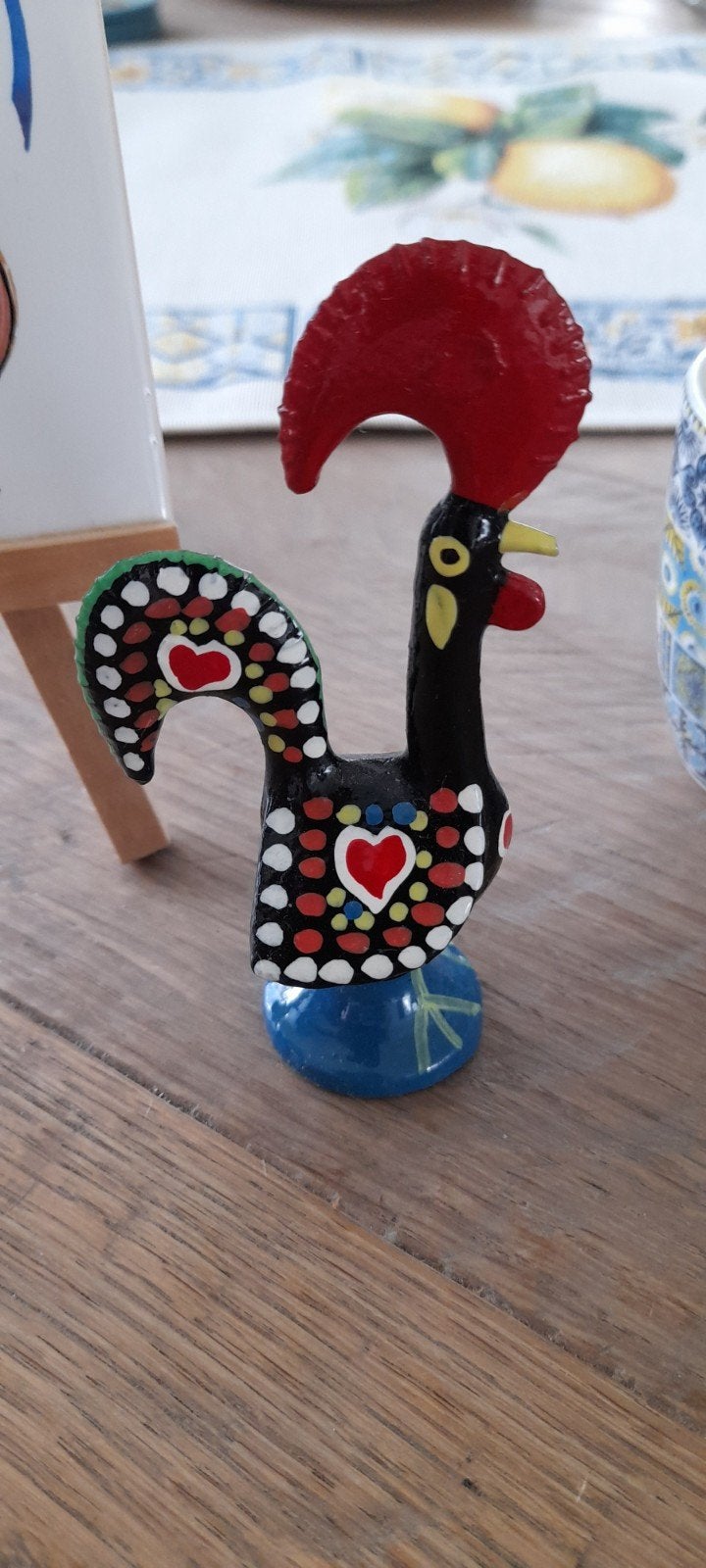 Het leuke vrolijke beeldje uit Portugal/souvenier!, Ophalen of Verzenden, Zo goed als nieuw, Dier