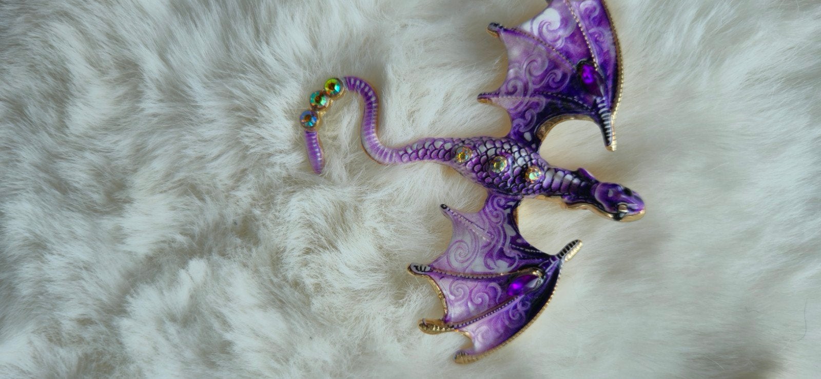 Unieke Draken Broches met Kristallen - Diverse Kleuren, Met kristal, Overige materialen, Overige kleuren, Nieuw