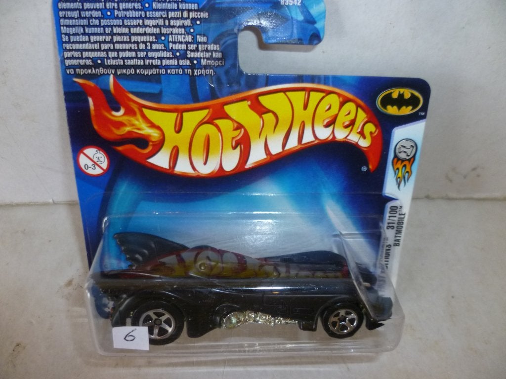 Hot Wheels 2003 Batman Batmobile film modelauto (6), Ophalen of Verzenden, Nieuw, Film, Beeldje, Replica of Model