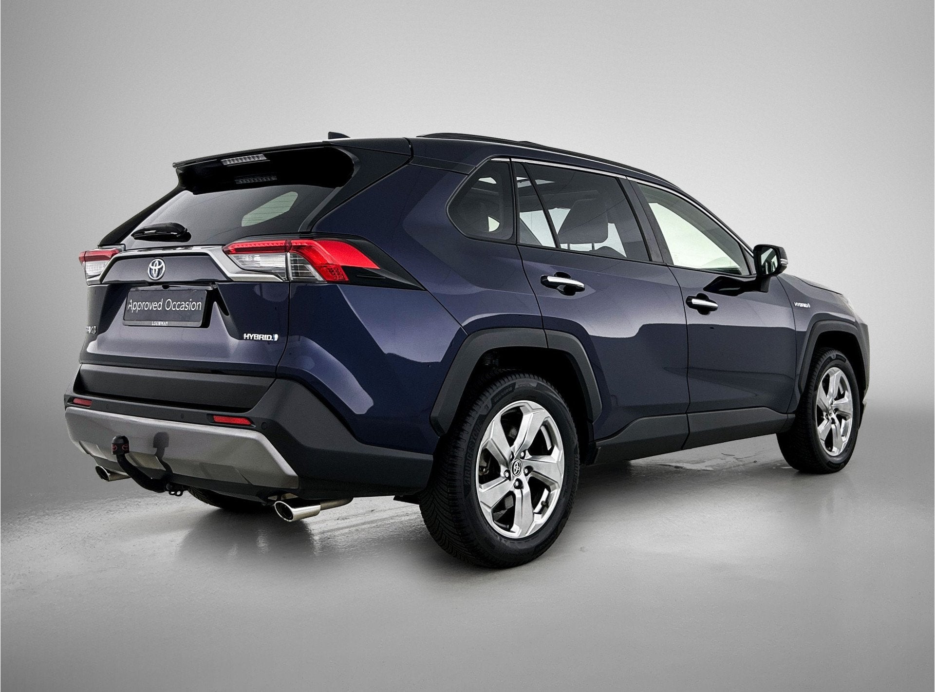 Toyota RAV4 2.5 Hybrid Executive | Panorama schuif/kantel da, Gebruikt, 4 cilinders, Blauw, Bedrijf