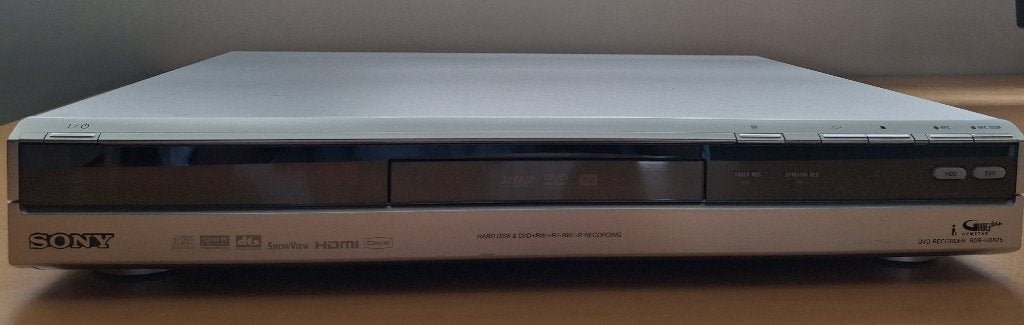 Sony RDR-HX825 Harddisk / DVD recorder, Gebruikt, Met harddisk, Dvd-recorder, Ophalen of Verzenden