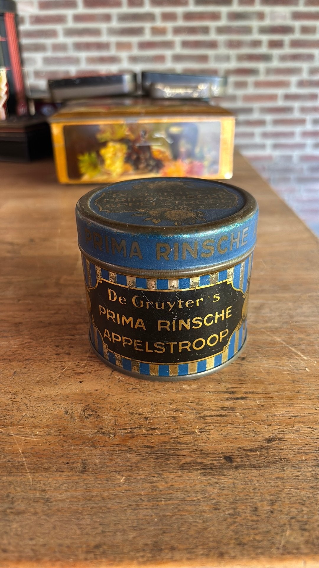 Rinsche apelstroop blik, Ophalen of Verzenden, Gebruikt, Overige