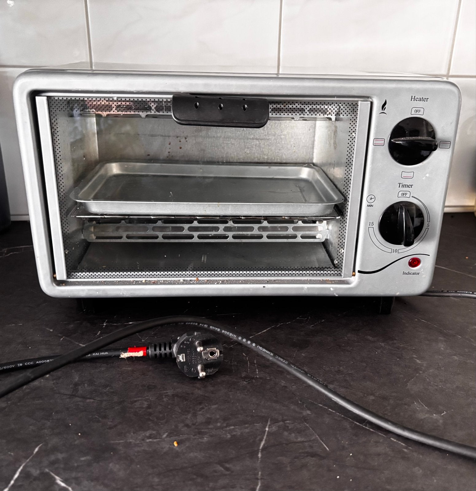 Compact camping oventje - Ideaal voor op de camping!, Minder dan 45 cm, Ophalen of Verzenden, Vrijstaand, Gebruikt
