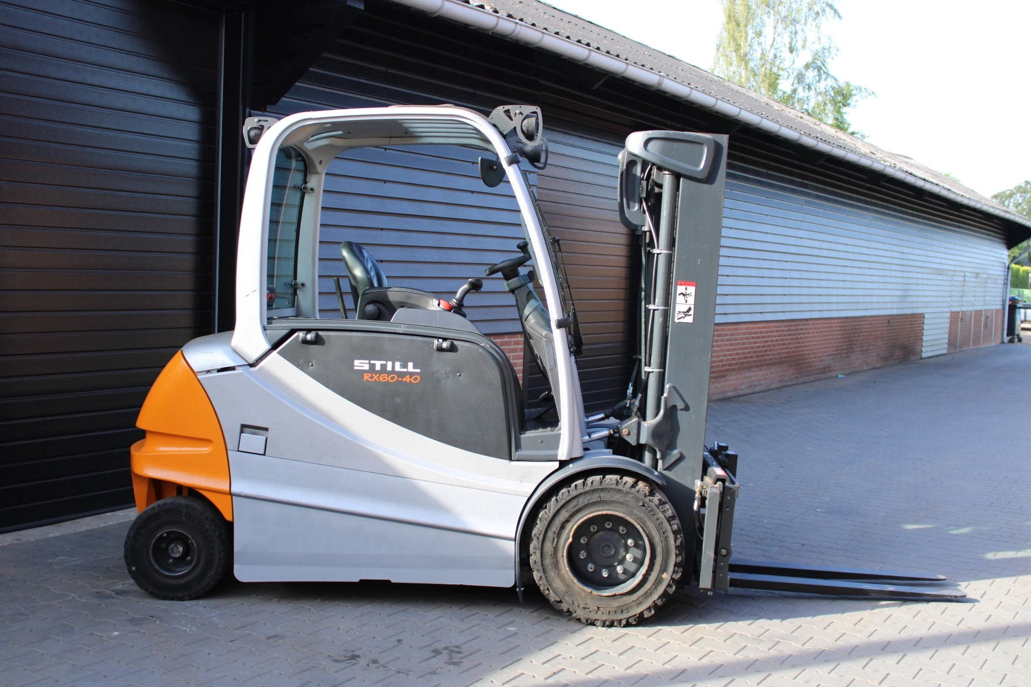 Still RX60 40 heftruck elektrische triplex lepelversteling s