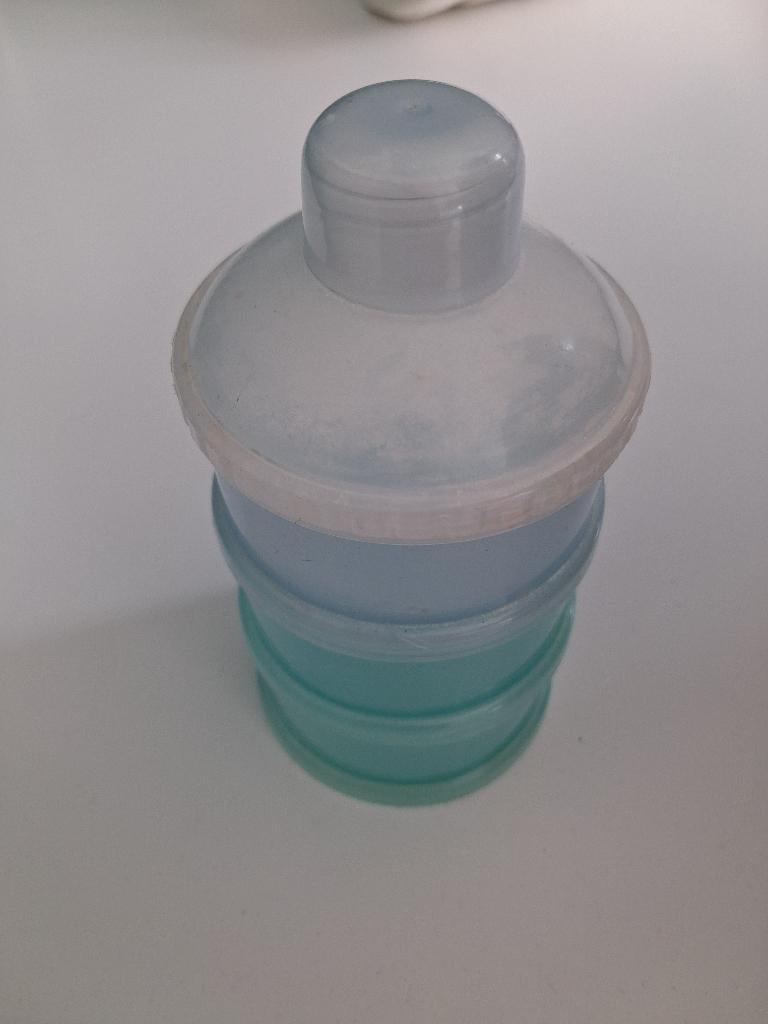 Baby melkpoeder/kunstvoeding bewaartorentje 3 laags, Verzenden, Gebruikt, Overige typen