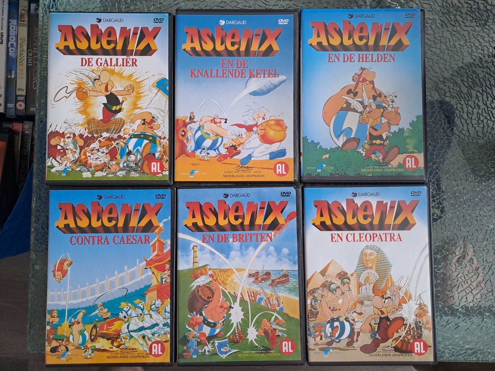 Asterix - 6x (dvd), Alle leeftijden, Ophalen of Verzenden, Zo goed als nieuw