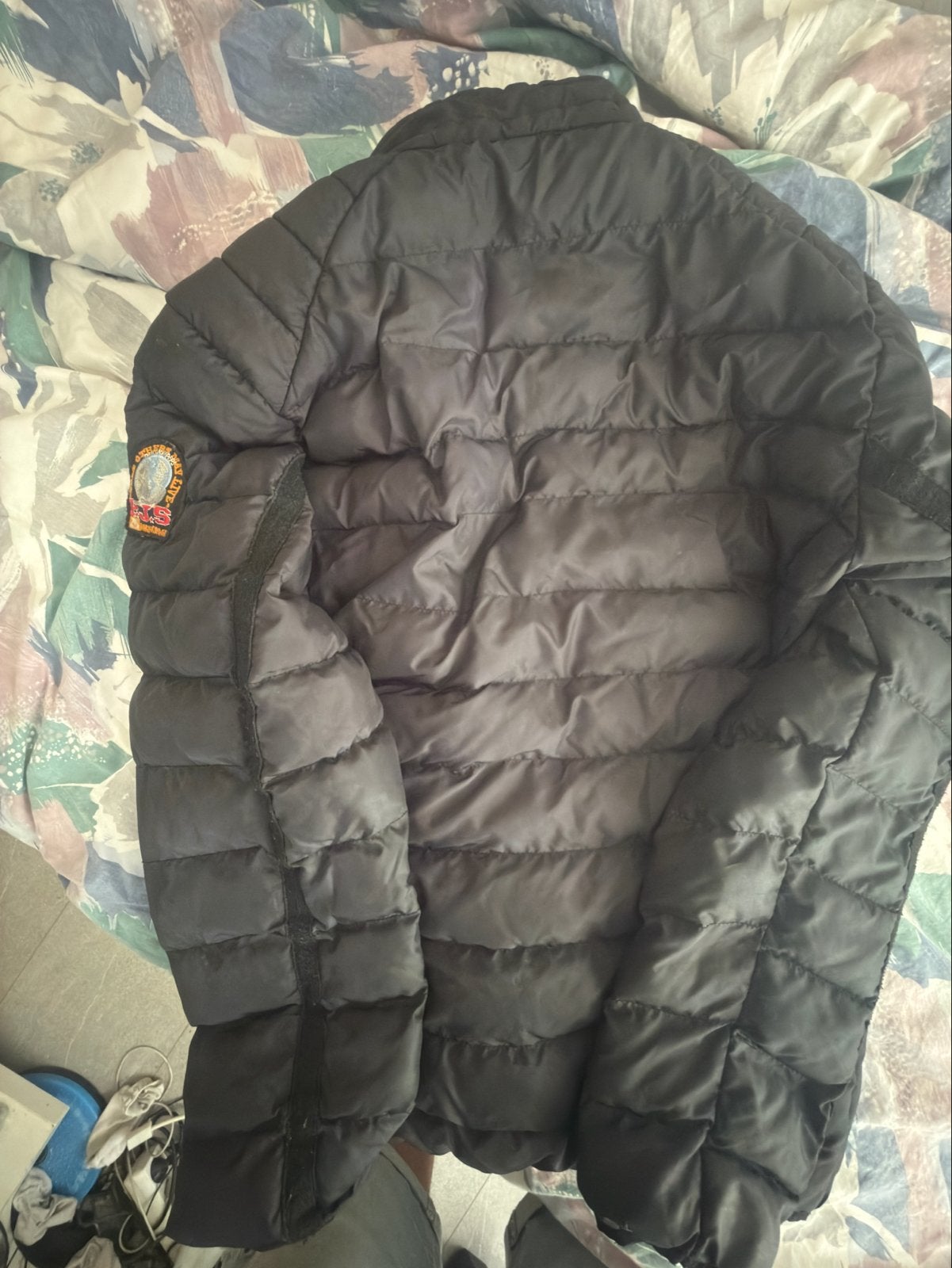 Parajumpers Puffer Jas Zwart Maat L, Ophalen, Gedragen, Maat 52/54 (L), Zwart