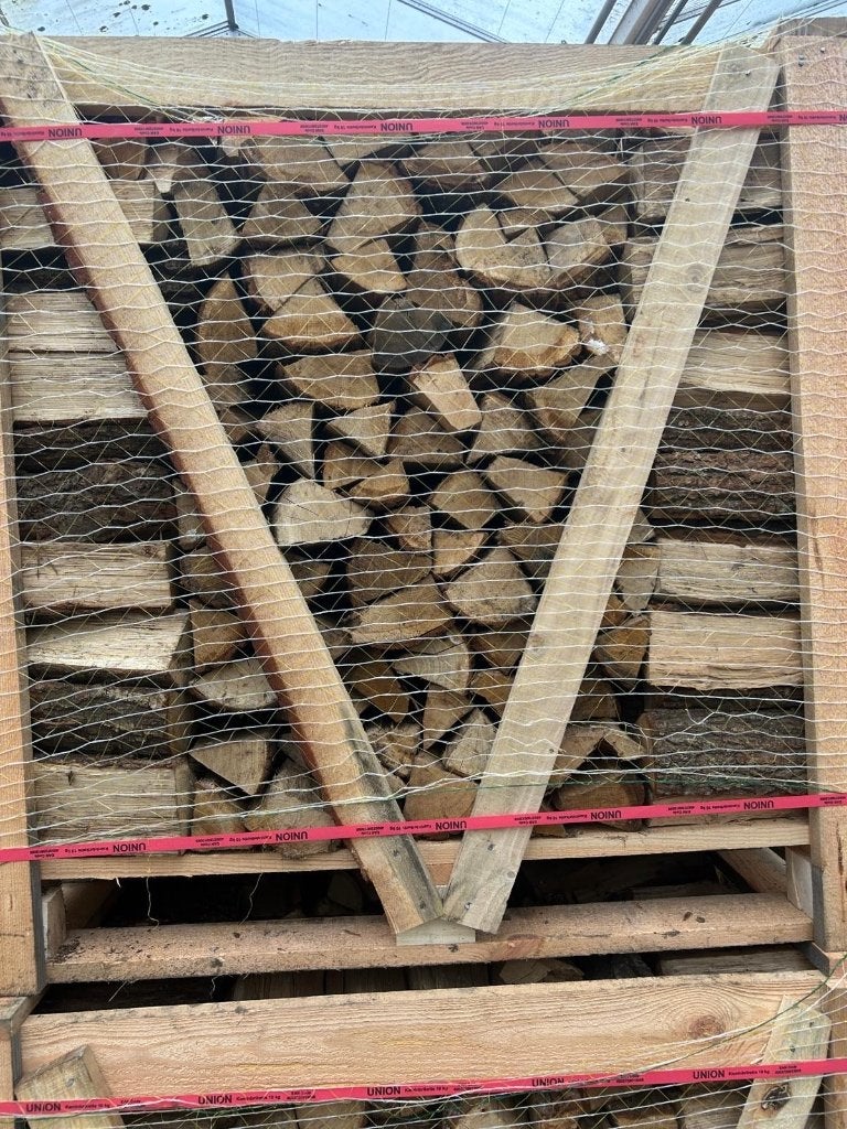 Eikenhout in krat - brandhout, kachelhout, haardhout, Minder dan 3 m³, Ophalen, Eikenhout, Blokken