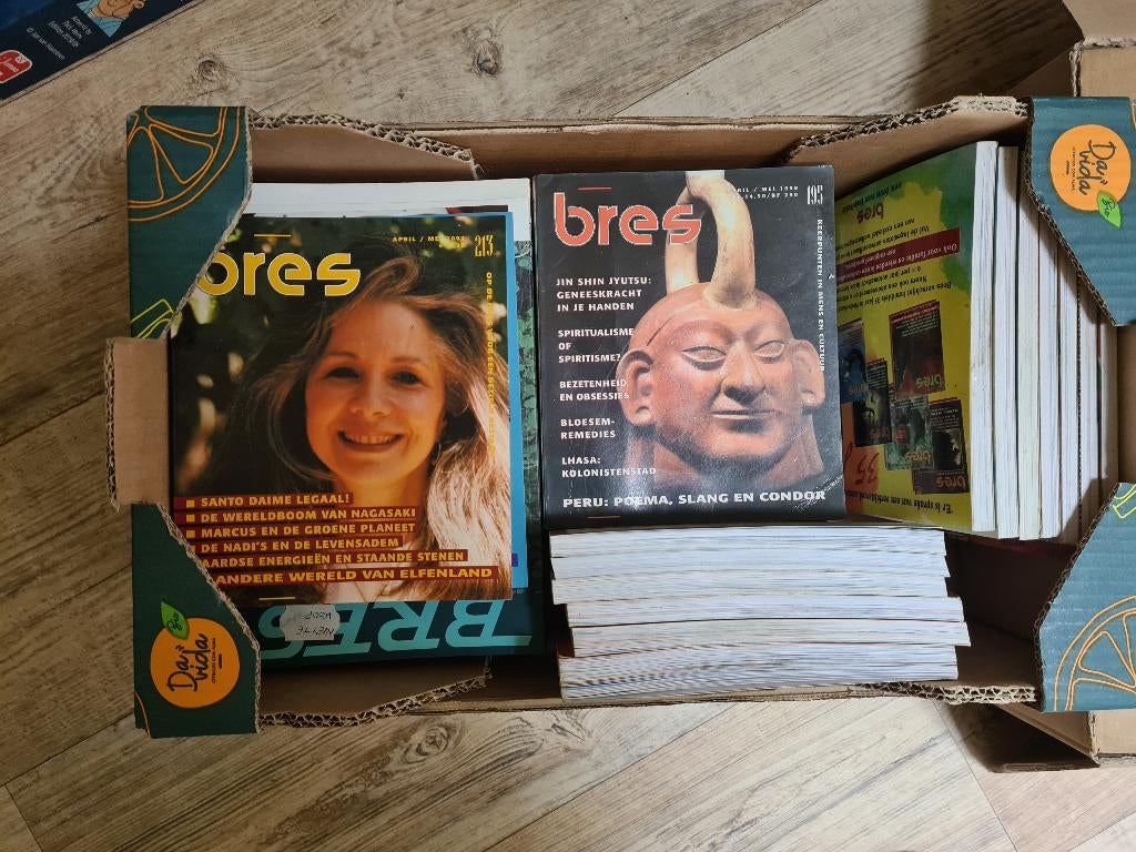 43 tijdschriften van Bres--zie omschrijving-, Ophalen, Gelezen, Overige typen