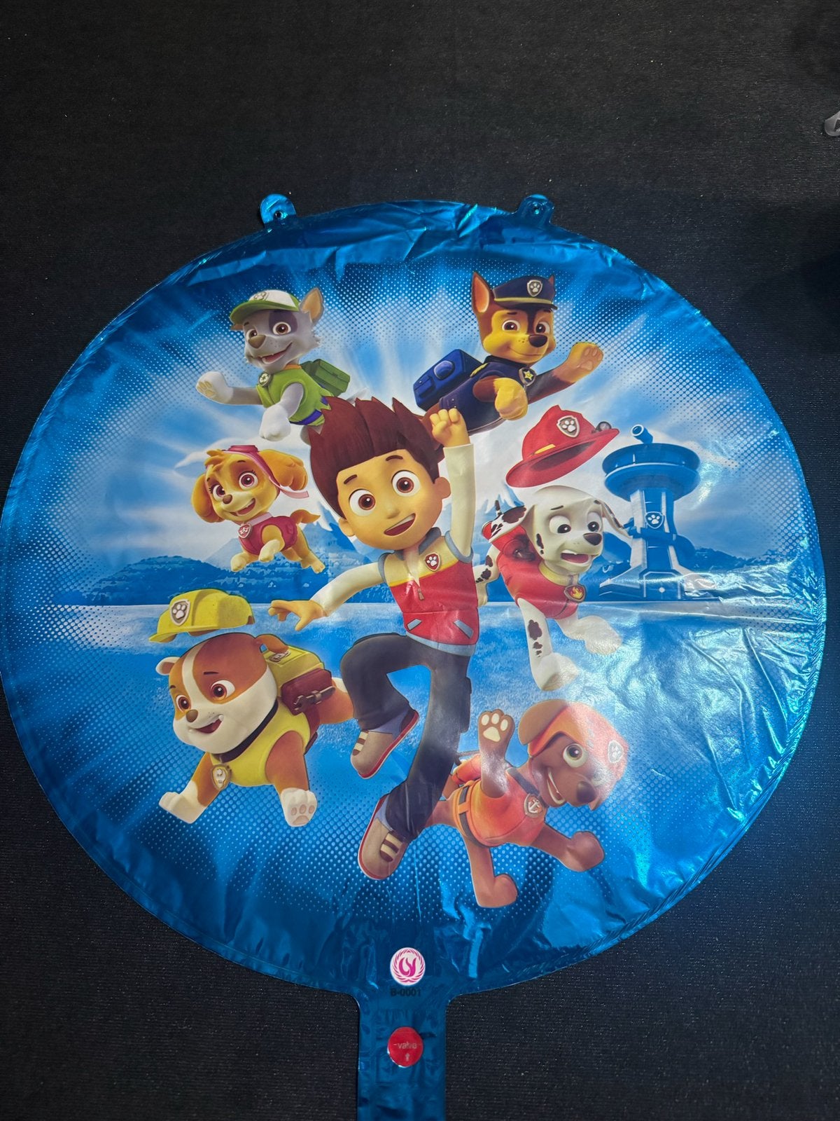 Paw Patrol folie ballon rond 45cm, Hobby en Vrije tijd, Ophalen of Verzenden, Nieuw, Versiering, Verjaardag